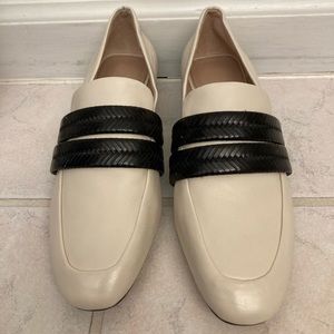 Ad & Daughter Shoes Leather Block Heel Loafers | Color: Tan | Size: 5.5